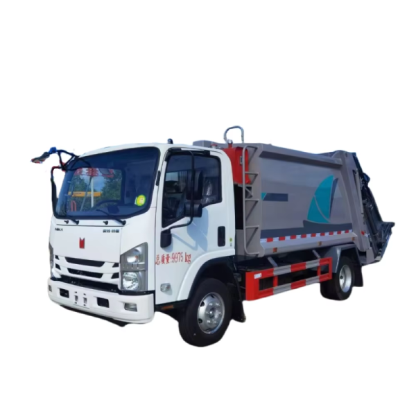 Isuzu Factory Wholesale Diesel Garbage Truck Rear Loader 8cbm 9cbm 10cbm New Compactor EURO 5 Emission in Stock