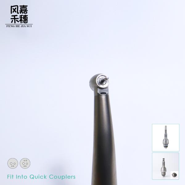 Dental High Speed Handpiece Titanium 4-Hole Push-Button Cooling