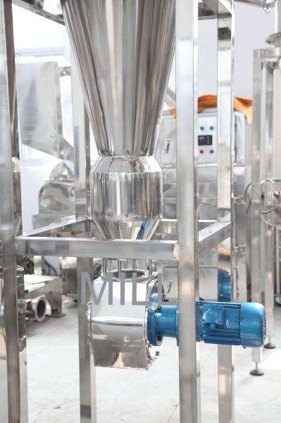 Écrasement pharmaceutique d'épice d'acier inoxydable de broyeur de poudre de grande capacité