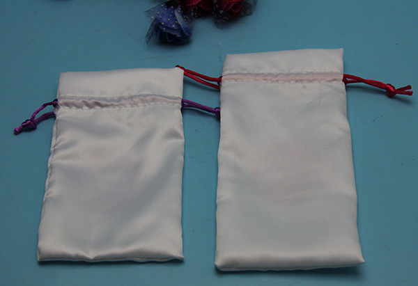 Сумки Дравстринг ткани мыла гостиницы небольшие, сумка сатинировки строки ленты/Силк ткани