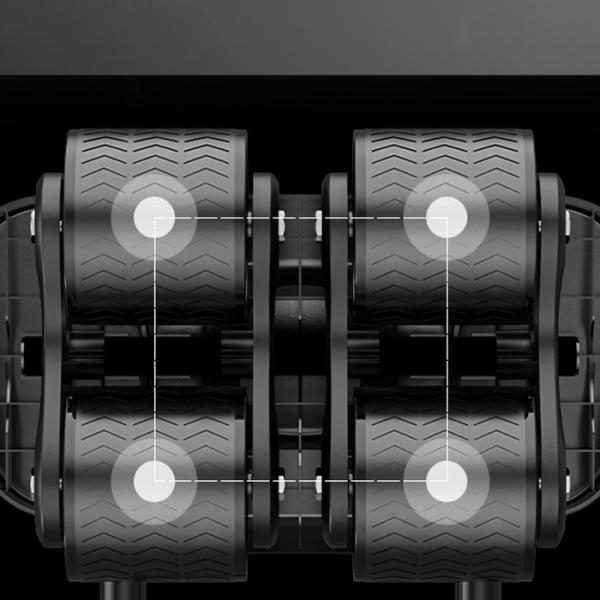 JF6 Abdominal Training Wheel Healthy Belly Wheel Automatic Rebound Male And Female Abdominal Rollers