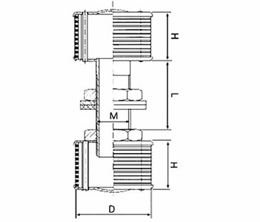 La eficacia alta de agua de la boca principal doble del filtro roscó/el tipo del reborde