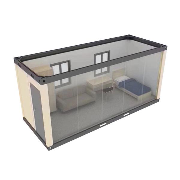 40ft Prefabricated Container House light steel frame  Sandwich Panel Prefab House