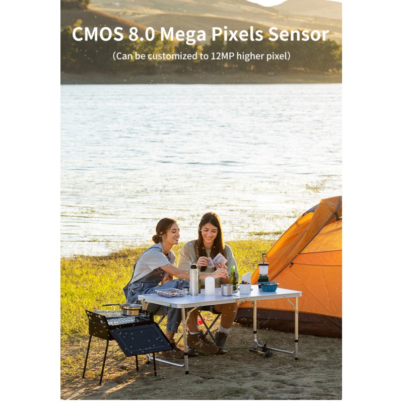 Retro Screenless Digital Camera Screen-free 8 Mode Filters Without Screen 8MP Photo with Photo Counter LED Flash Camping Camera