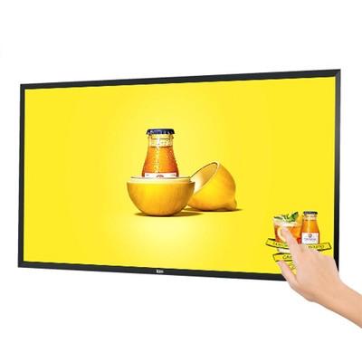 WiFi Wall Mounted Digital Signage Restaurant Menu 27 Inch Horizontal