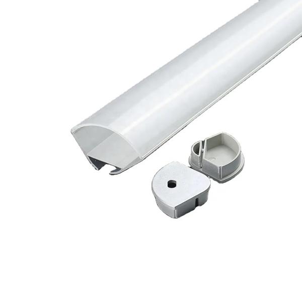 Silver Aluminum Lamp Groove Set Strong Corrosion Resistant Easy To Install