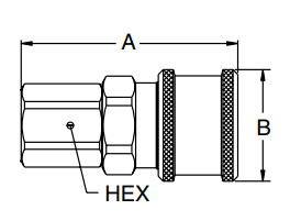 Женское соединение NPT соединений конца пневматическое быстрое