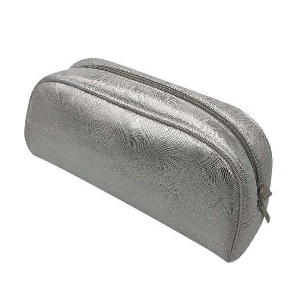 ISO9001 Certificate PU Leather Cosmetic Makeup Bag