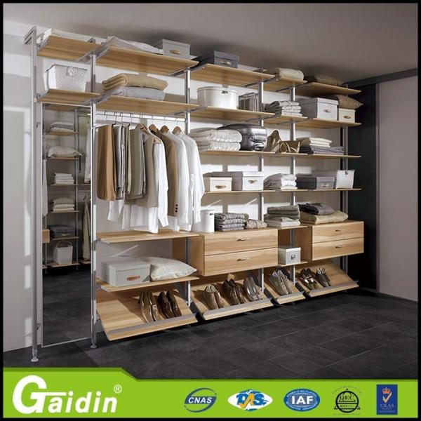 China supplier Professional aluminium wardrobe pole high quality bedroom wardrobe