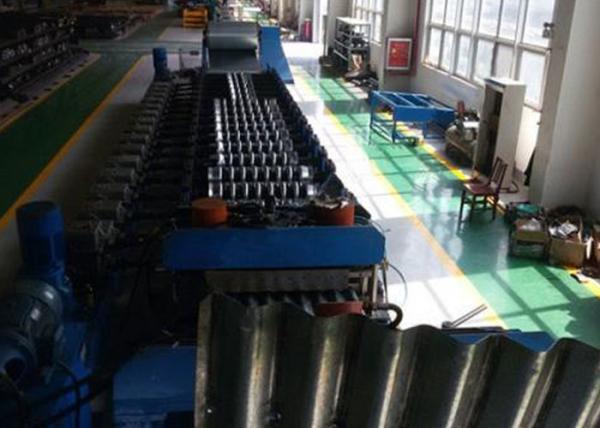 12-15m/Min Automatic Silo Forming Machine , Silo Panel Roll Forming Machine