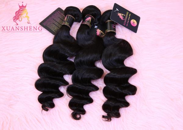 10A Loose Curly Virgin Human Hair Malaysian Human Hair Extension No Tangle No Shedding