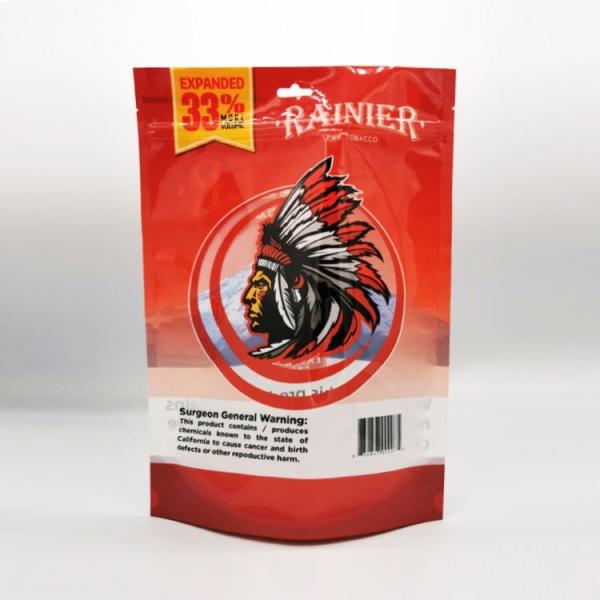 Resealable zipper food packaging bags stand up pouch custom spice powder tobacco packaging plastic bag tobacco pouches