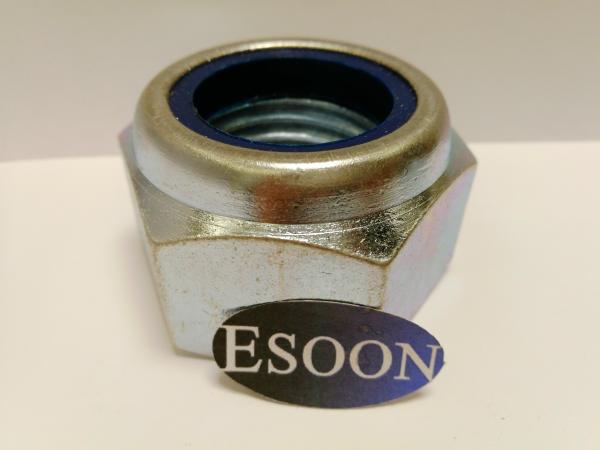 M33-2.0/M33-3.5 DIN 985 Class 8 Zinc Finish Steel Nylon Insert Lock Nut