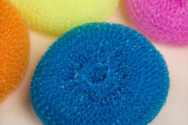 Anti Mildew Plastic Wire Dishwasher Scrubber , Plastic Pot Scourers With 3 Years Long Lifetime