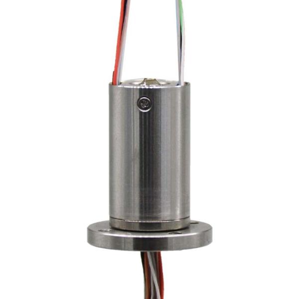 Aluminum Alloy Fiber Optic Slip Ring 400V 1A 0-10000rpm