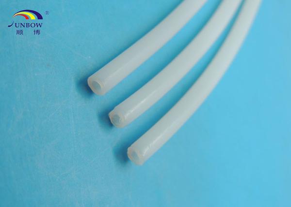 High Pressure Small Dia PTFE Tube / PTFE Pipe / Sleeves Transparent and White