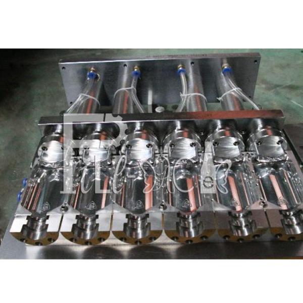 Cavidades plásticas da máquina de molde 8000BPH do sopro da garrafa do ANIMAL DE ESTIMAÇÃO 6 automáticas para beber