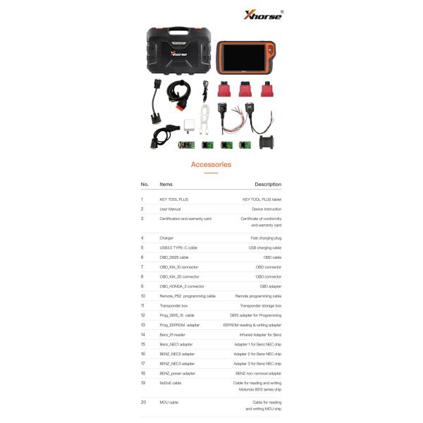 Xhorse VVDI Key Tool Plus Pad Plus Key Programmer с бесплатными практическими инструкциями 1&2 Две книги