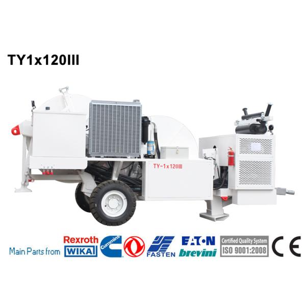 Equipo de tendido de líneas de transmisión 1x120kN Maquinaria de tensión de cable