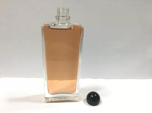 composição de vidro luxuosa da garrafa de perfume 50ml/garrafa do pulverizador que empacota o logotipo e a cor personalizados