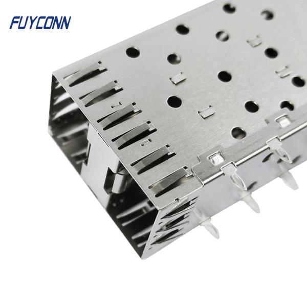 2x1 Ports SFP Female Connector 40 Pin Press-Fit PCB Mount