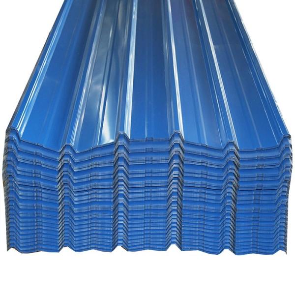 Color Coated 600mm A527 Galvanized Sheet Metal Roofing