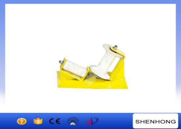 10KN Nylon Wheel Underground Cable Installation Tools , Cable Ground Turning Roller
