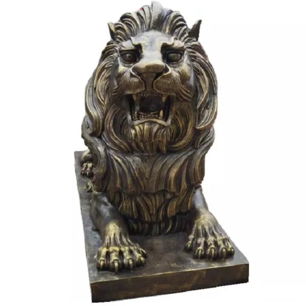 Copper Lion Statue Life Size Bronze Lion Statues Outdoor