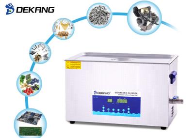 Golf Balls Silver Ultrasonic Cleaning Machine 30L 500W Dual Frequency