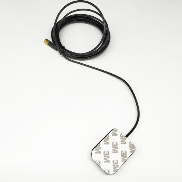 3 Meters Cable SMA Automotive GPS Antenna , Remote Active GPS Antenna