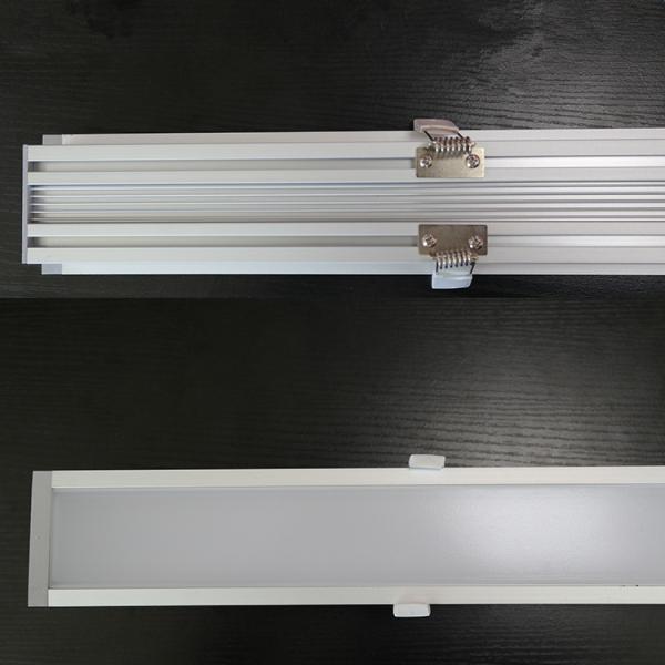 Lumière linéaire en aluminium 40w d'Embeded 300/600/900mm LED de logement pour la Chambre