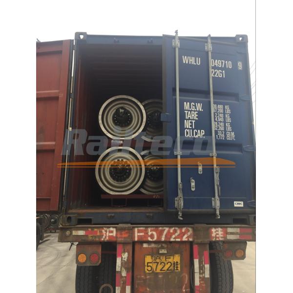 High Stability Railway Wheel Set , Coach / Passenger Car Wheel sets