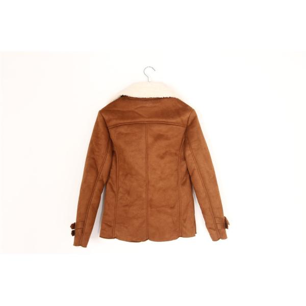 Lady's Sueded Sherpa coats, Women's sueded jacket , very cool quality, stocks