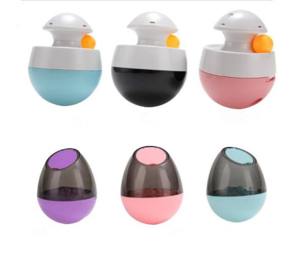 Interactive Tumbler Dog Treat Ball, Dog Leaky Food Dispensing Toy Puzzle Ball,The interactive cat feeder