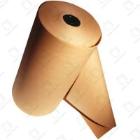 200 g de papel kraft de ensaio liso em rolos para embalagens, papel kraft castanho de alta resistência e ecológico