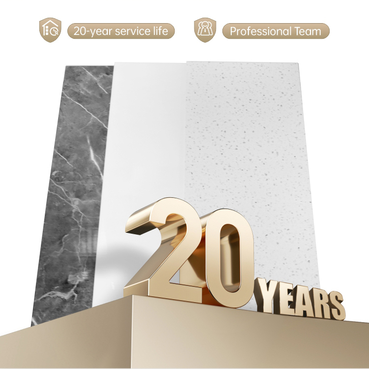 Waterproof Easy Clean PVC Shower Wall Panel For Bathroom Interiors Wall Decoration