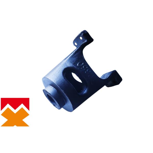 Q345B PC650 Idler Yoke Excavator Undercarriage Spare Parts