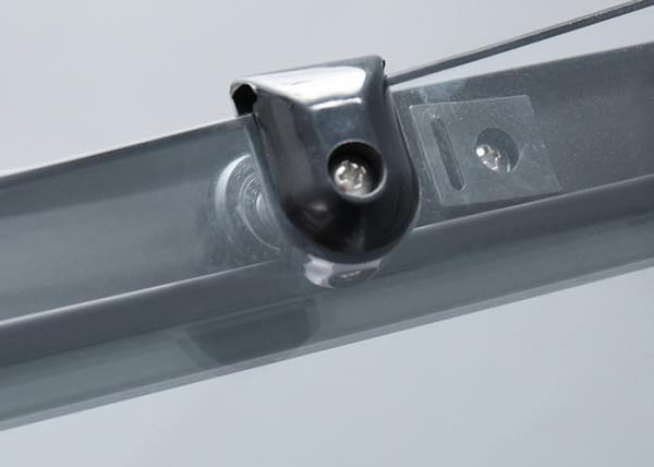 Curved Corner Shower Enclosure , 900x900x2000mm  Shower And Bath Enclosures chrome  aluminium