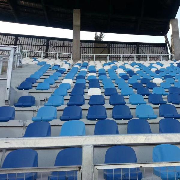 Bucket Type PP Plastic Stadium Seating with 45 X 48 X 33 cm Size and 5 Years Warranty for Football Grandstands