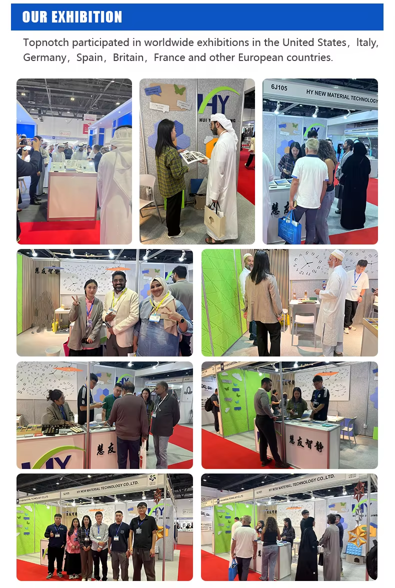 NRC 0.8 Studio Acoustic Wall Panels 2420*1220*12mm Green Sound Absorbing Wall Panels