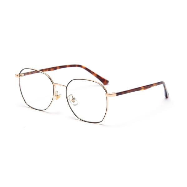 Optical Metal Acetate Eye Glasses Men Women Fashionable Blue Light Glasses