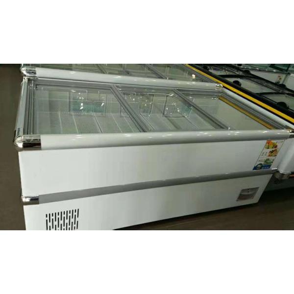 руководство 860L размораживает коммерчески хладоагент замораживателя R290 комода дисплея