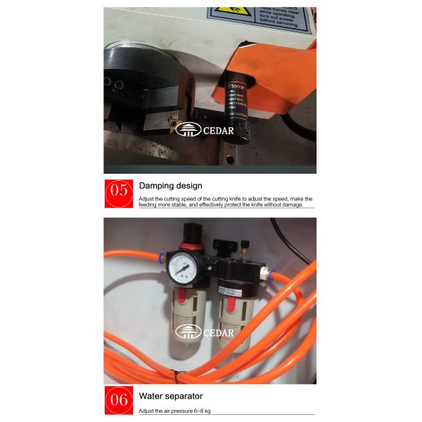 90 Degree Elbow CNC Automatic Double Head Chamfering Machine