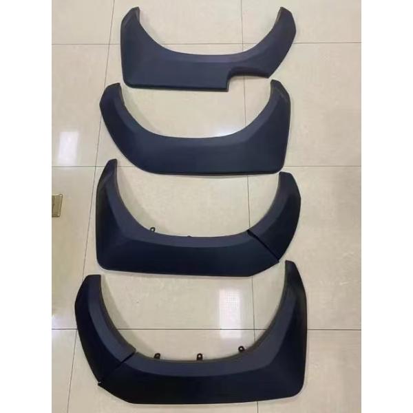 Plastic Black / White Car Fender Flare For Toyota Rocco Wheel Fender Flares