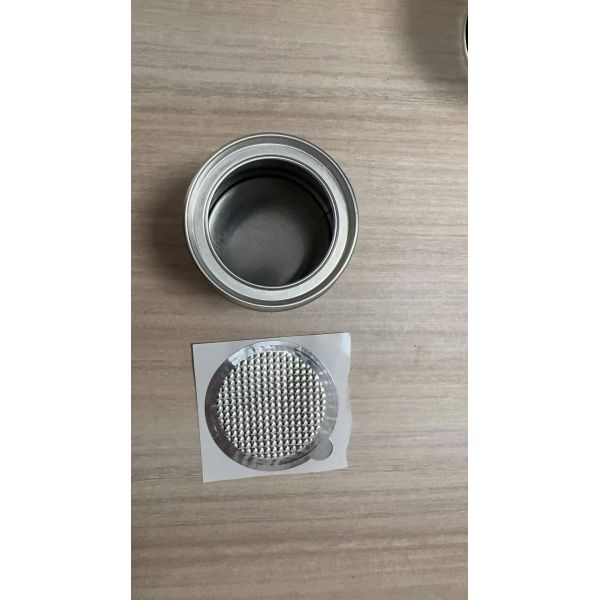 Custom Sealed Box Metal Sealed Dip for Japan Organic Matcha Green Tea Box Conserv