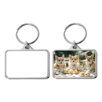 Pet Souvenirs Double Sided Sublimation Dog Tags Blanks Personalized Sublimation Pet Tag Large Size