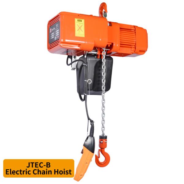 EC-B Electric Chain Hoist with Smooth Dual-Speed Frequency Control System and Ceramic Brake System for Heavy-Duty Applications