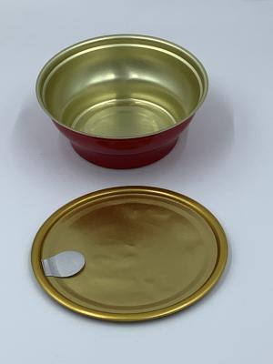 250ml Two Piece Aluminum Bowl Can Customization 98.9mm Diameter 98.9*55mm