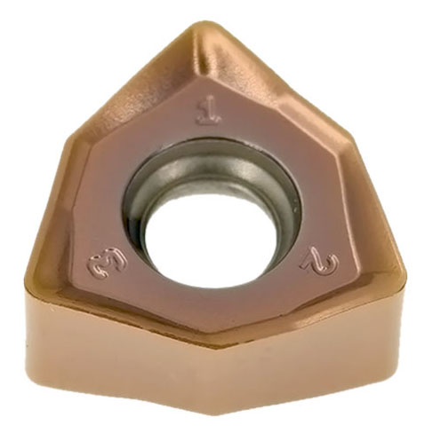 WNMU060408 Tungsten Carbide Milling Insert HRC 25-40