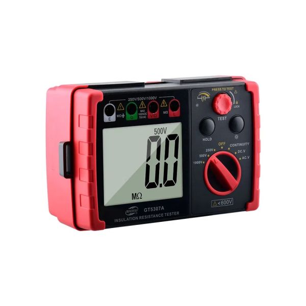 GT5307A 1000V DC Voltage Insulation Resistance Tester Digital Ohm Meter with LCD Back-light